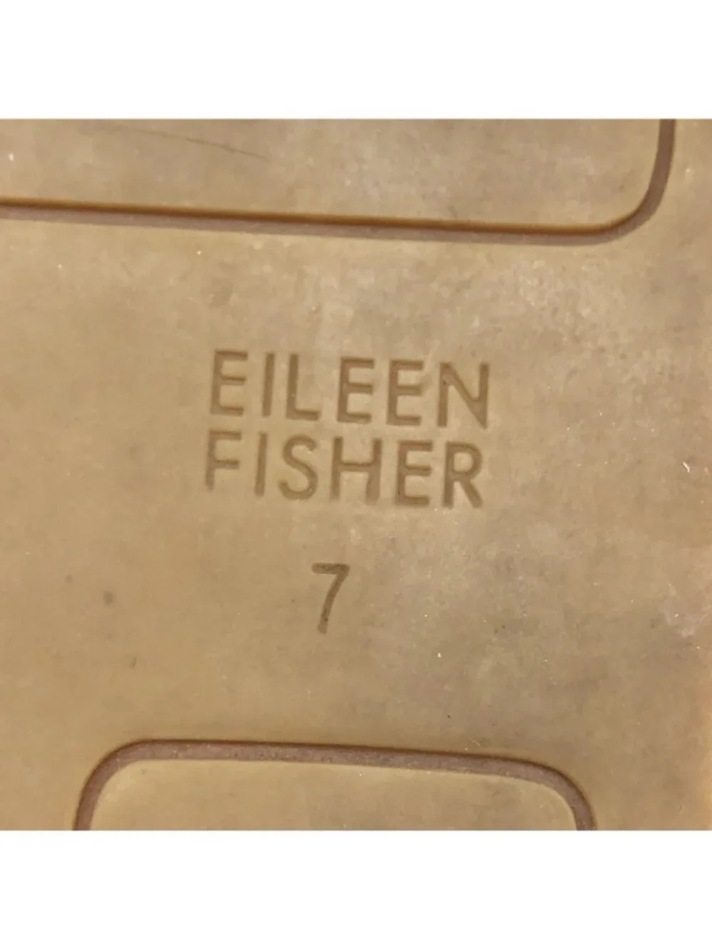 Eileen Fisher Shoes Womens 7 Lee Beige Shimmer Metallic Suede Espadrille Flats*